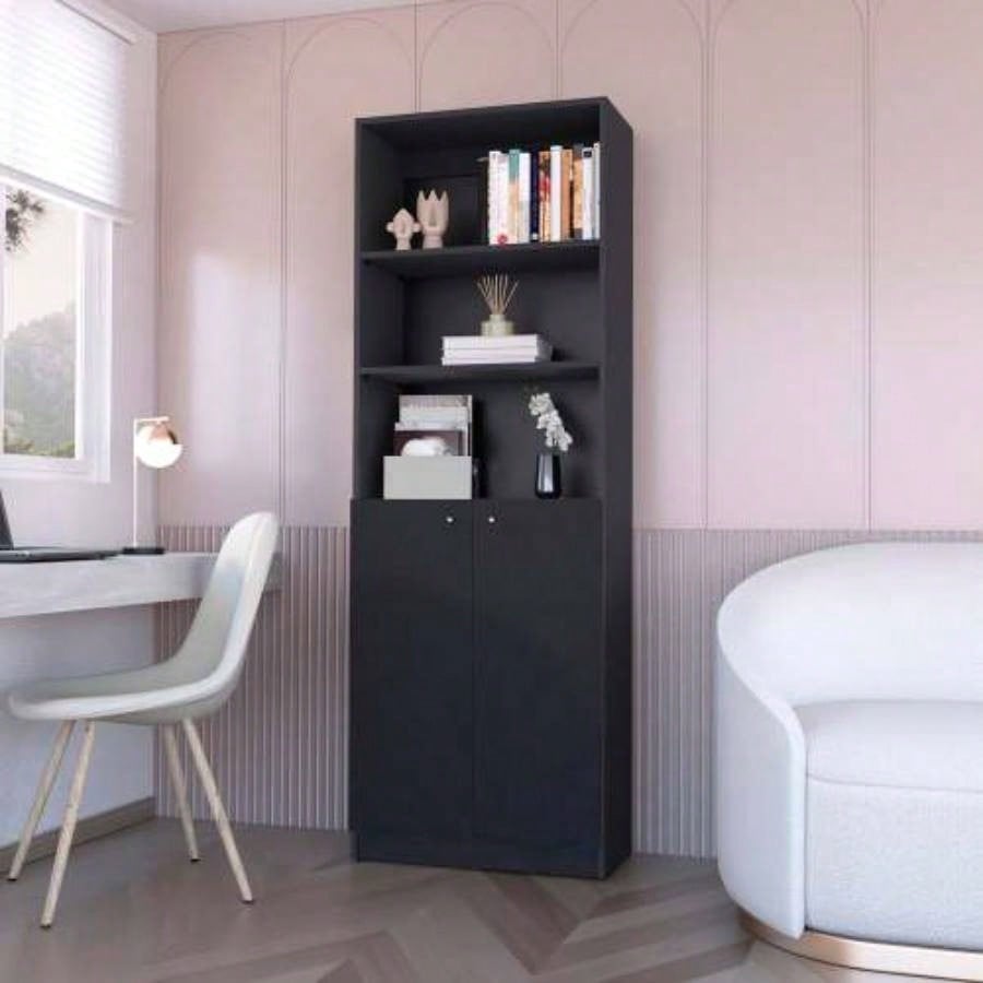 Black 2 - Door Bookcase