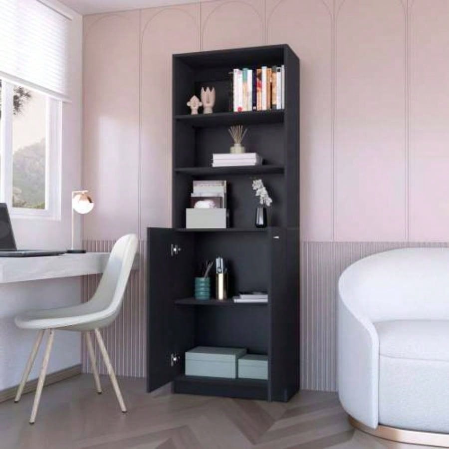 Black 2 - Door Bookcase