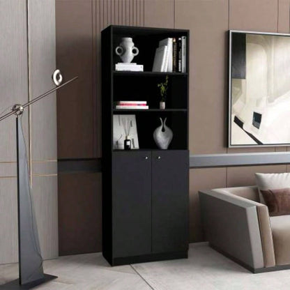 Black 2 - Door Bookcase