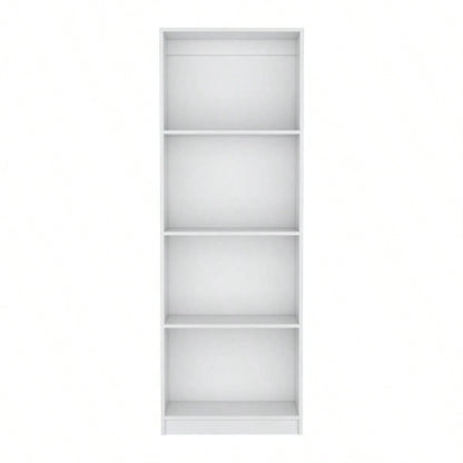 Vinton Bookcase with Spacious Tier - Shelving Design, White