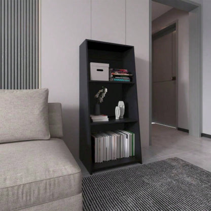 Bookcase 47 H, 3 shelves, Black