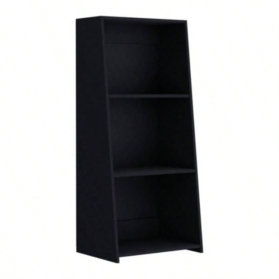 Bookcase 47 H, 3 shelves, Black