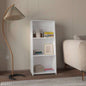 Anthem Bookcase in Melamine with Three Shelves, White