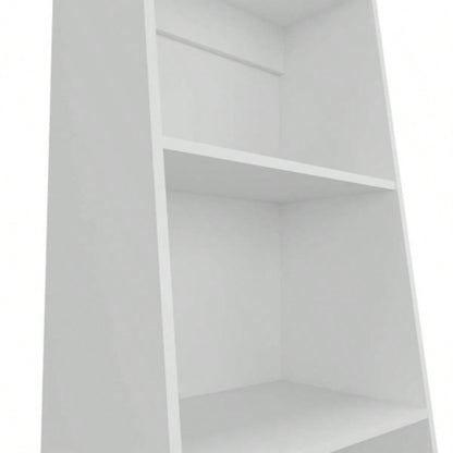 Anthem Bookcase in Melamine with Three Shelves, White
