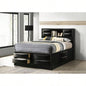 Jazz Black Storage Bed