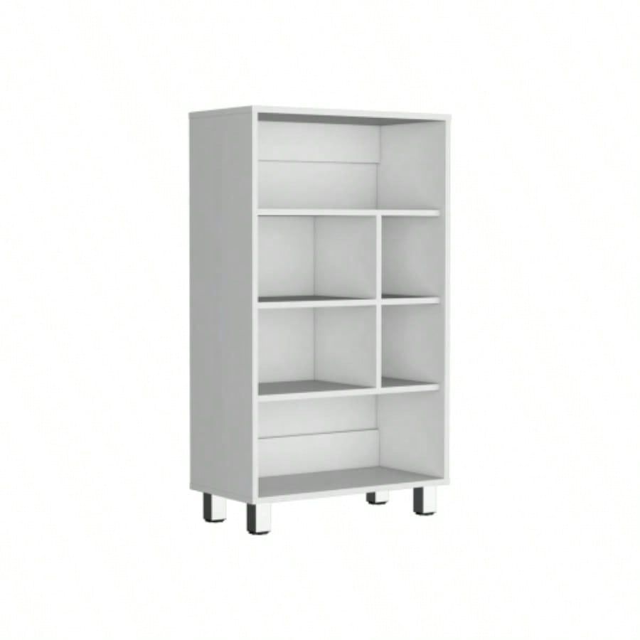 Bookcase 40.6 H, 6 shelves, 4, White
