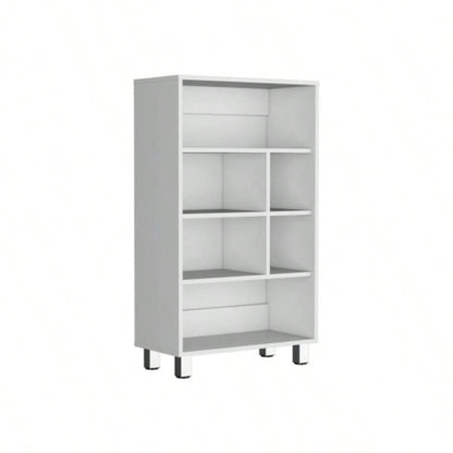 Bookcase 40.6 H, 6 shelves, 4, White