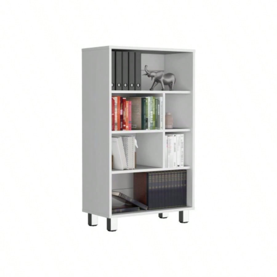 Bookcase 40.6 H, 6 shelves, 4, White