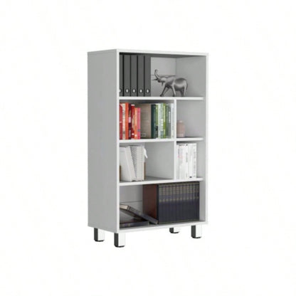 Bookcase 40.6 H, 6 shelves, 4, White