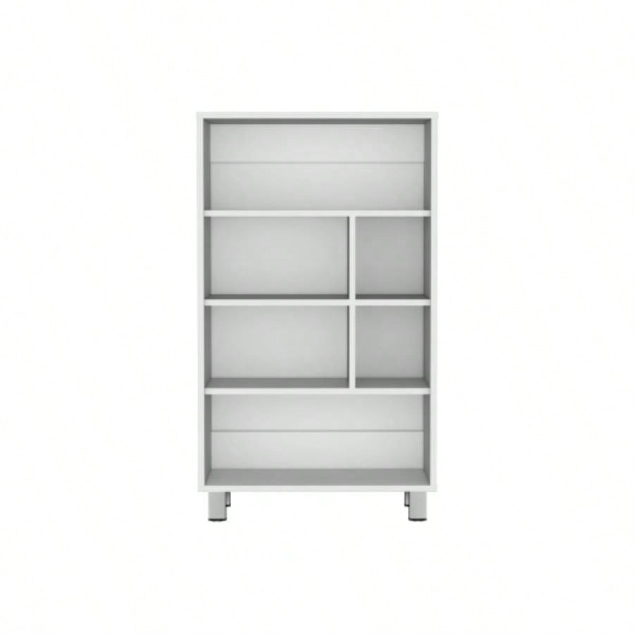 Bookcase 40.6 H, 6 shelves, 4, White