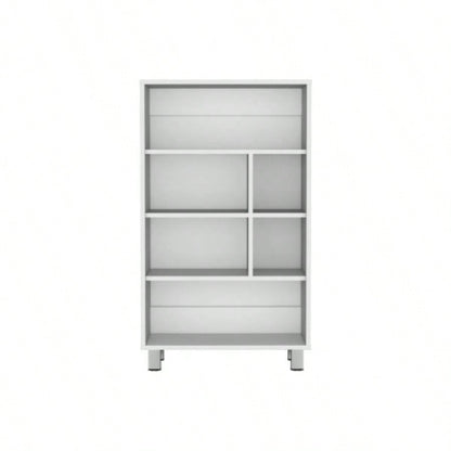 Bookcase 40.6 H, 6 shelves, 4, White