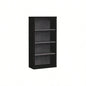 Bookshelf, Bookcase, Etagere, 5 Tier, 48h, Office, Bedroom, Black And Laminate, Contemporary, Modern