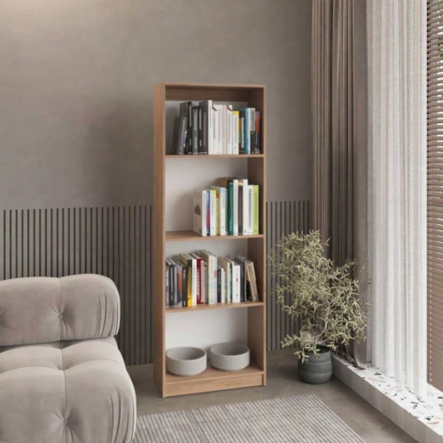 Bookcase with Spacious Tier - Shelving Design