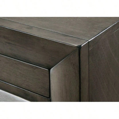 1pc Contemporary Captains Platform Bed Bookcase Shelves Headboard Side Storage Solid Wood Wooden Bedroom Furniture