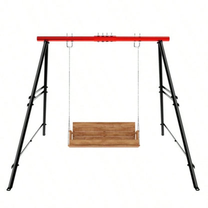 Swing Sets Backyard, Outdoor Porch Swing Frame, Hammock Chair Stand Only, Load 550Lbs A - Frame Swing Stand, Swing Set Patio, Playground, Park, Swing not Include