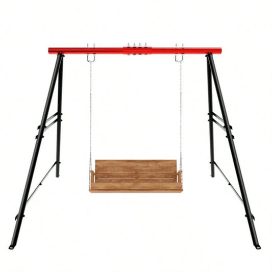 Swing Sets Backyard, Outdoor Porch Swing Frame, Hammock Chair Stand Only, Load 550Lbs A - Frame Swing Stand, Swing Set Patio, Playground, Park, Swing not Include