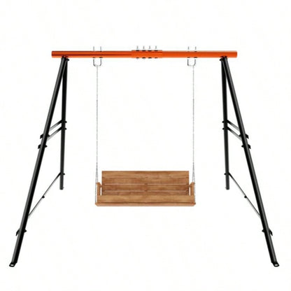 Swing Sets Backyard, Outdoor Porch Swing Frame, Hammock Chair Stand Only, Load 550Lbs A - Frame Swing Stand, Swing Set Patio, Playground, Park, Swing not Include