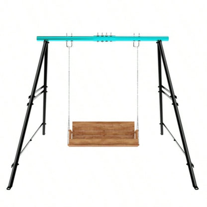 Swing Sets Backyard, Outdoor Porch Swing Frame, Hammock Chair Stand Only, Load 550Lbs A - Frame Swing Stand, Swing Set Patio, Playground, Park, Swing not Include