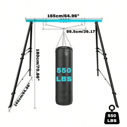 Swing Sets Backyard, Outdoor Porch Swing Frame, Hammock Chair Stand Only, Load 550Lbs A - Frame Swing Stand, Swing Set Patio, Playground, Park, Swing not Include