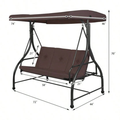 3 - Swing Chairs Convertible Swing Hammock Bed