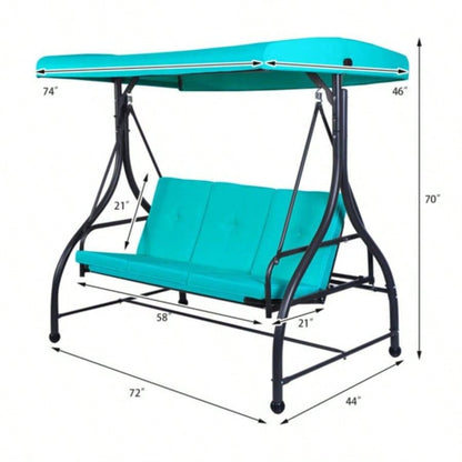 3 - Swing Chairs Convertible Swing Hammock Bed