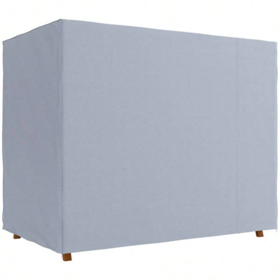 Dark Gray Swing Cover Outdoor Patio Hammock Porch Swing Cover 81x49x65