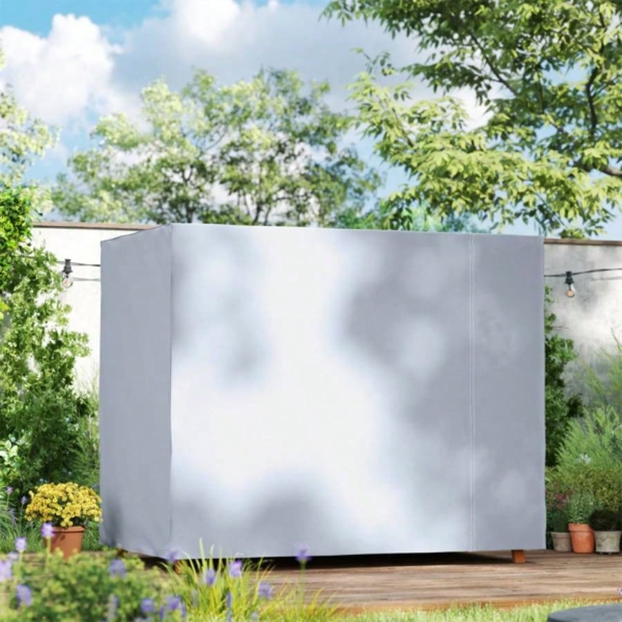 Dark Gray Swing Cover Outdoor Patio Hammock Porch Swing Cover 81x49x65