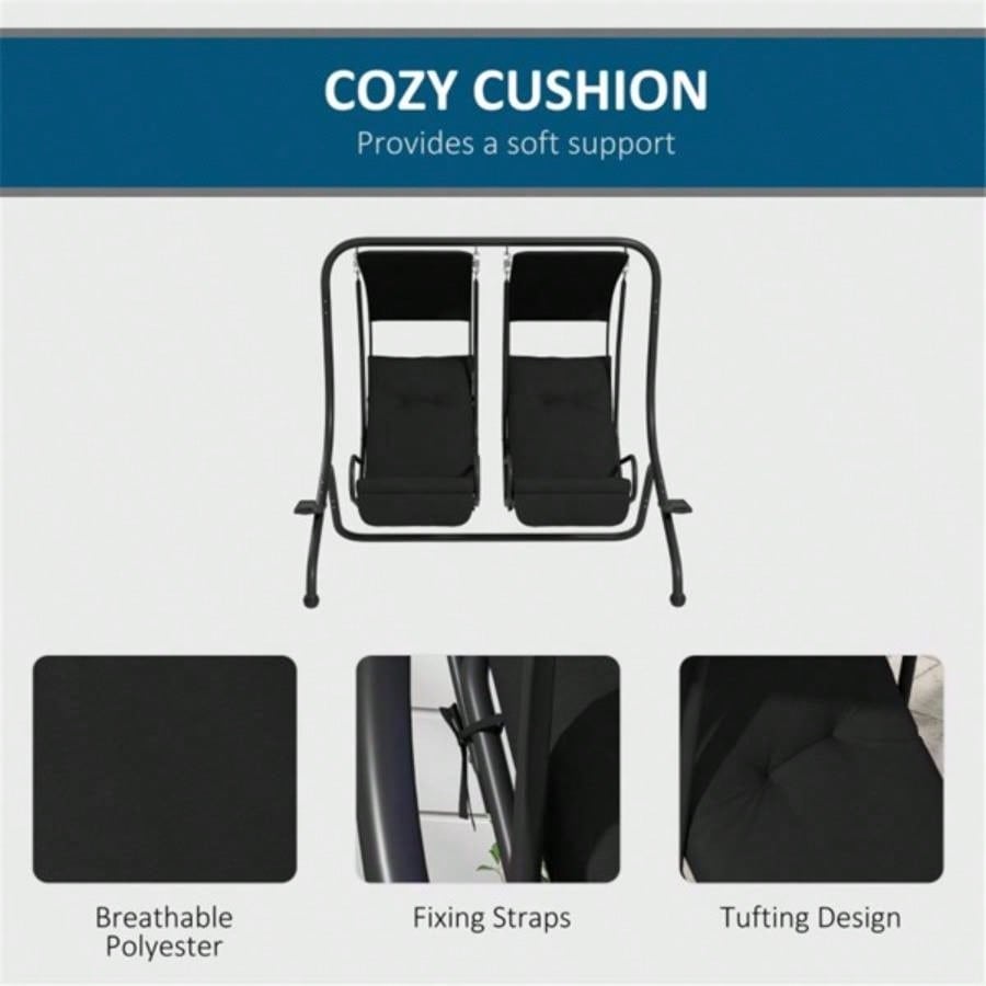 Swing Chair - Black, Popular styles for  2025 year