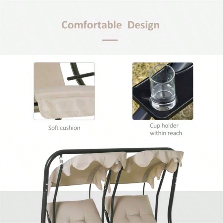 Swing Chair - Beige, Popular styles for  2025 year