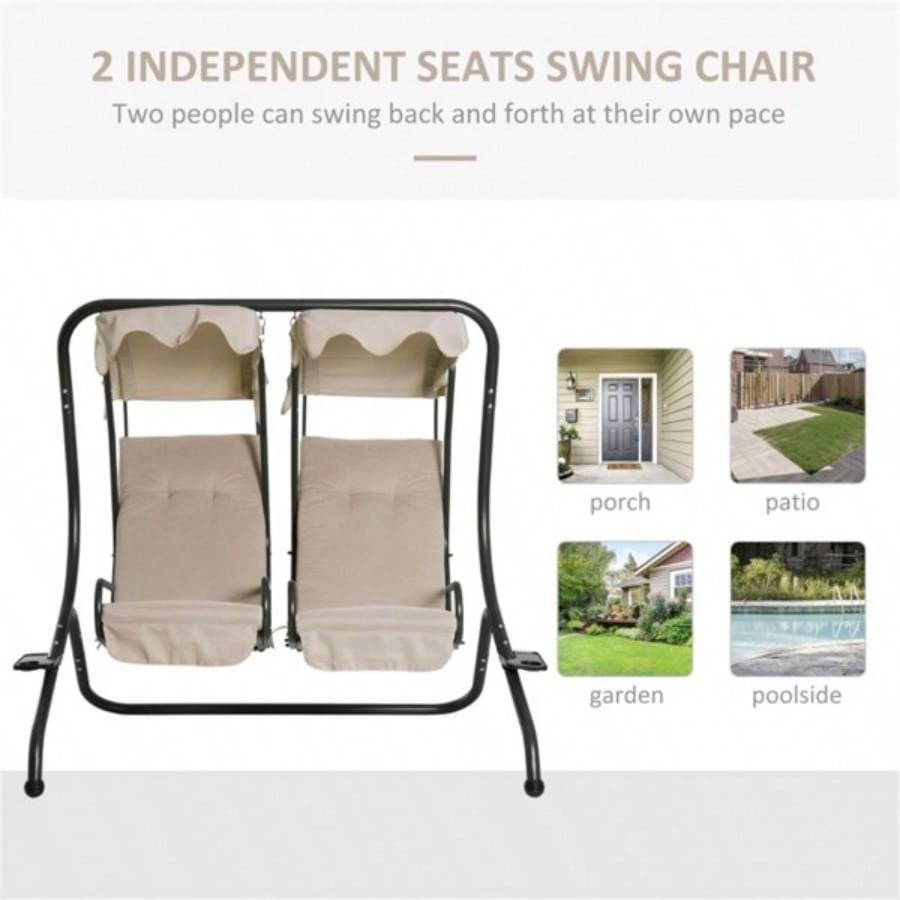 Swing Chair - Beige, Popular styles for  2025 year