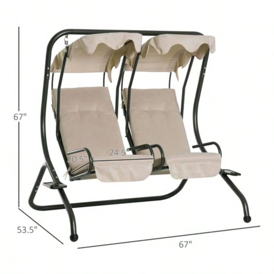 Swing Chair - Beige, Popular styles for  2025 year