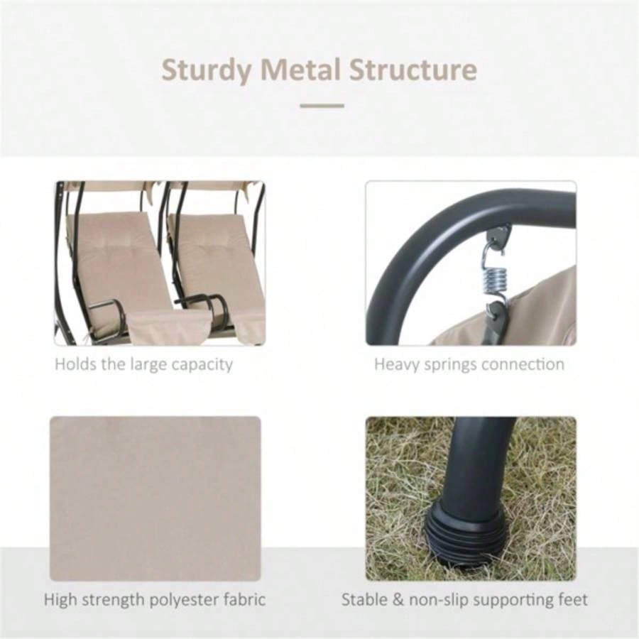 Swing Chair - Beige, Popular styles for  2025 year