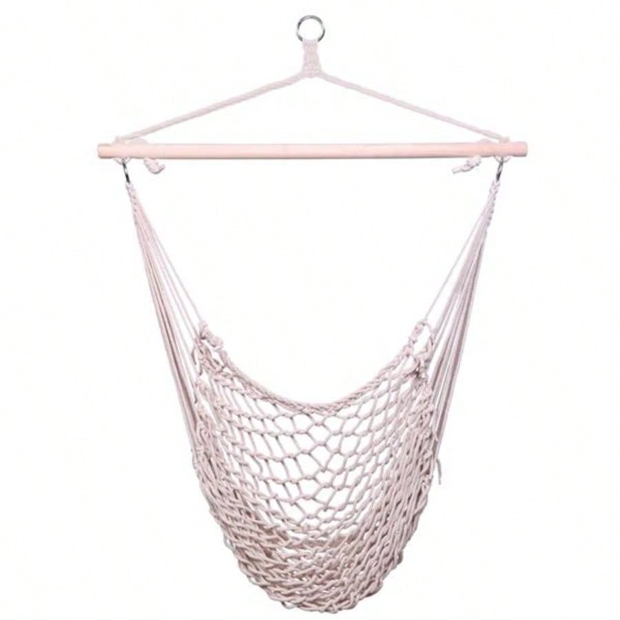 2pcs Hanging Rope/Sky Chair Swing beige