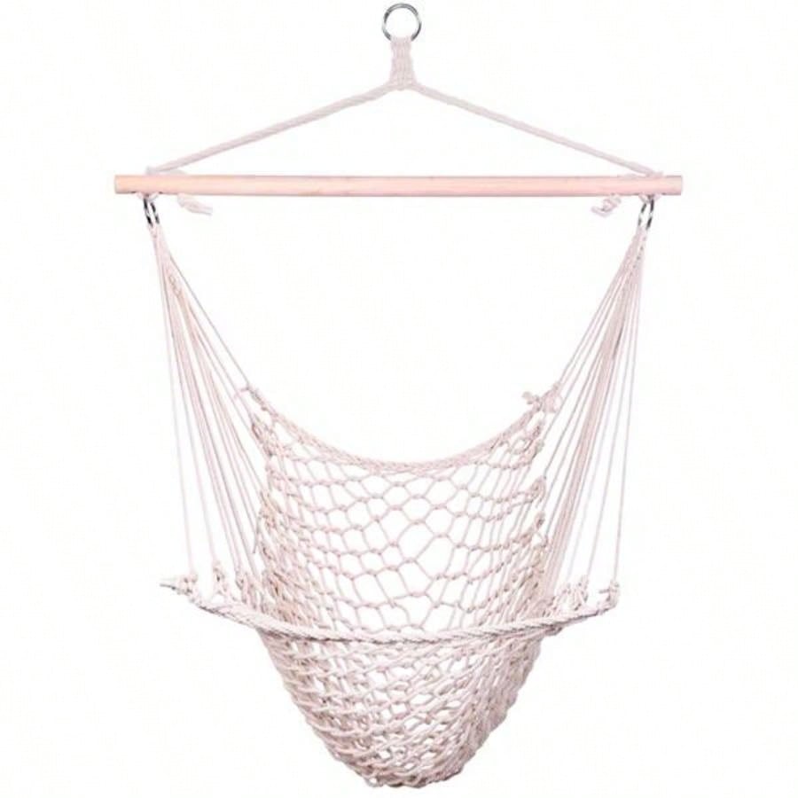 2pcs Hanging Rope/Sky Chair Swing beige