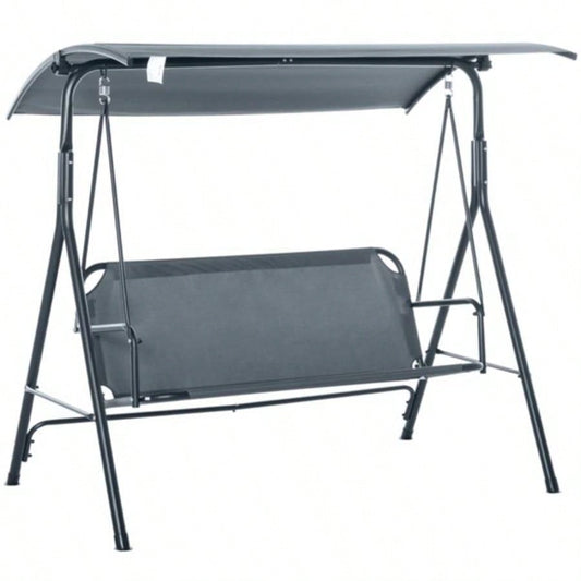3 - Patio Swing Chair - Gray