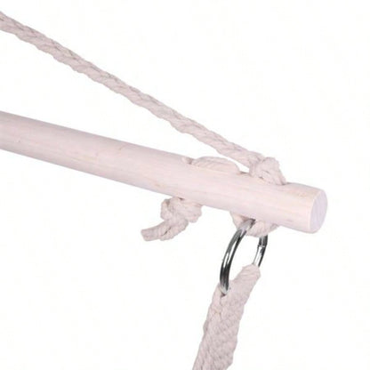 2pcs Hanging Rope/Sky Chair Swing beige
