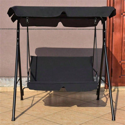 2 - Patio Swing Chair with awning