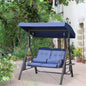 2 seats Outdoor Patio Swing Chair Prohibited by