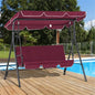 Outdoor Patio Swing Chair - Red Prohibited by