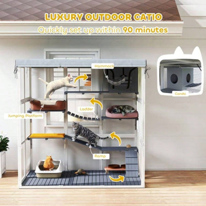 Enclosure with Hammock