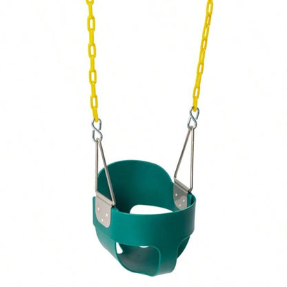 EVA+ Iron Swing+ Hanging basket swing combination Green Swing