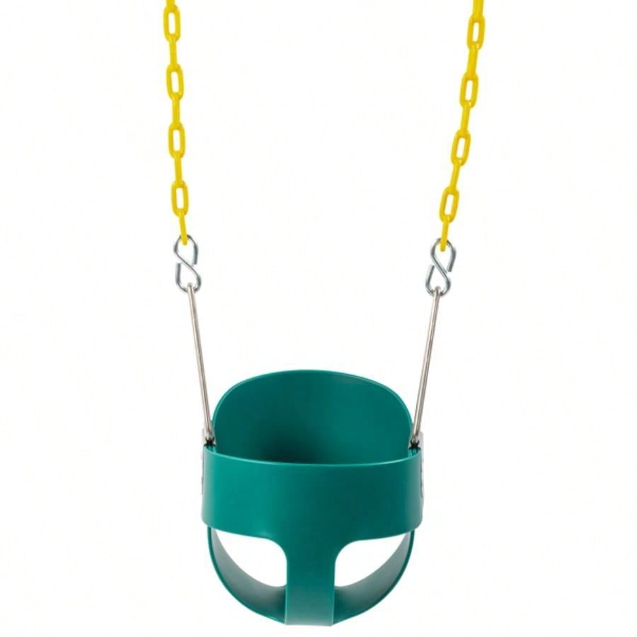 EVA+ Iron Swing+ Hanging basket swing combination Green Swing