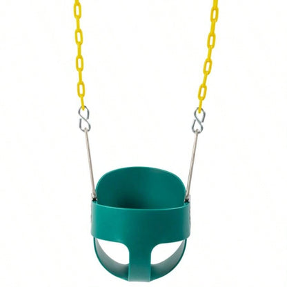 EVA+ Iron Swing+ Hanging basket swing combination Green Swing