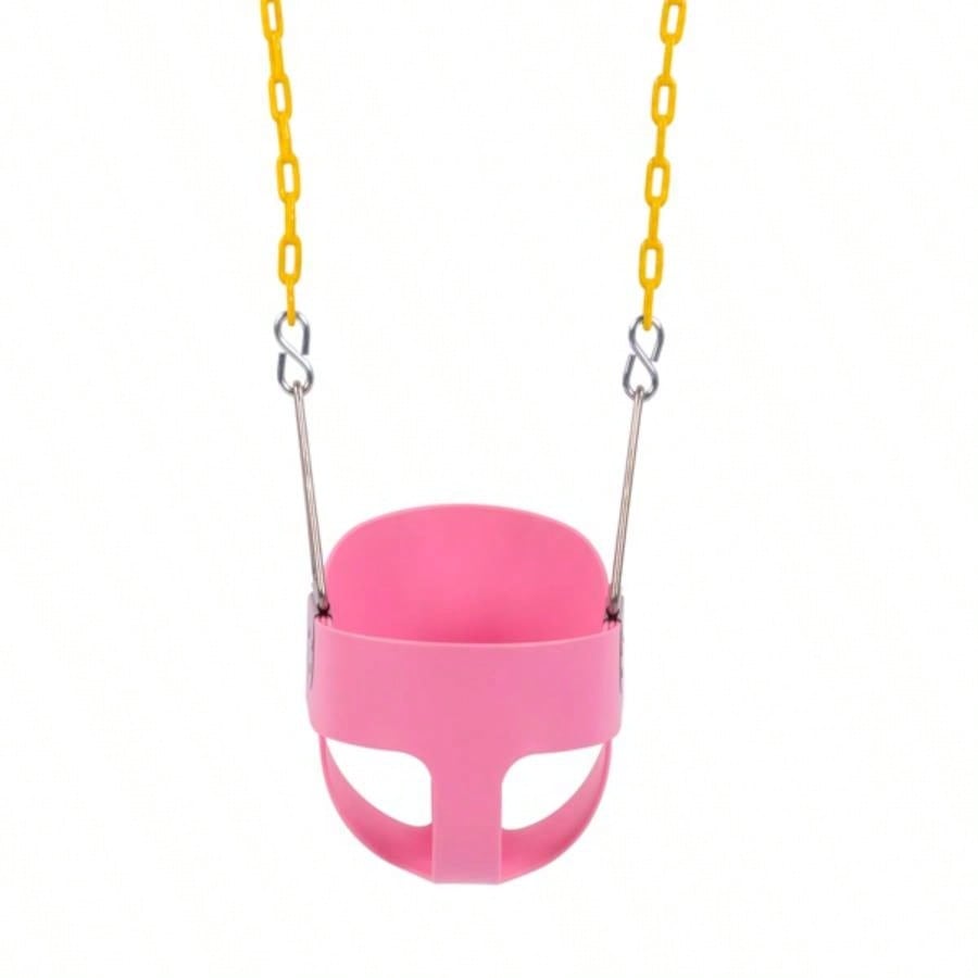 EVA+ Iron Swing+ Hanging basket swing combination Pink Swing