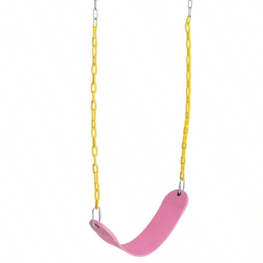 EVA+ Iron Swing+ Hanging basket swing combination Pink Swing