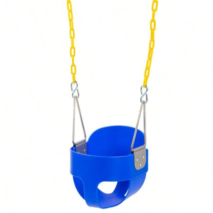 EVA+ Iron Swing+ Hanging basket swing combination Blue Swing