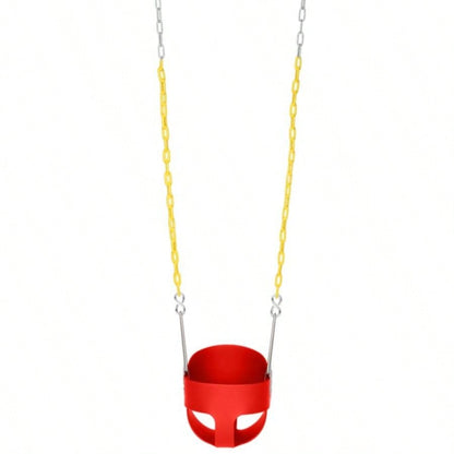 Swing Set Stuff Highback Full Bucket Swing Red