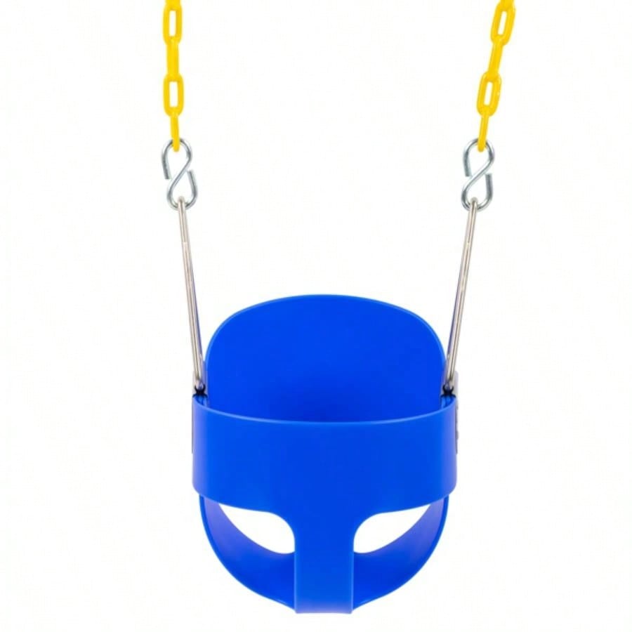 EVA+ Iron Swing+ Hanging basket swing combination Blue Swing