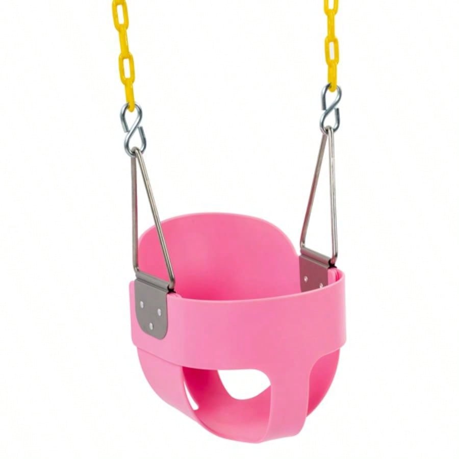 EVA+ Iron Swing+ Hanging basket swing combination Pink Swing