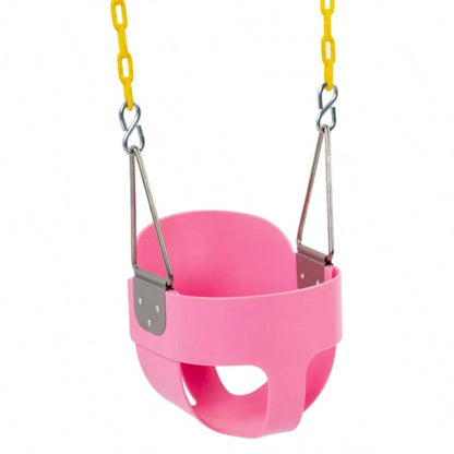 EVA+ Iron Swing+ Hanging basket swing combination Pink Swing